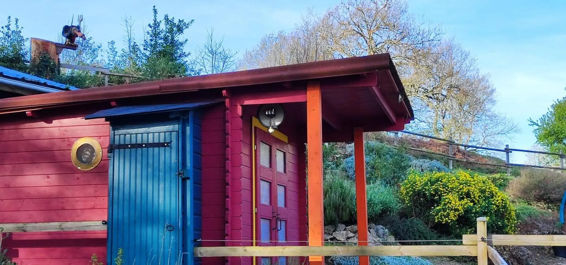 度假居 Maison Atypique Avec Vue Sur La Montagne A Montjoie-En-Couserans 法国